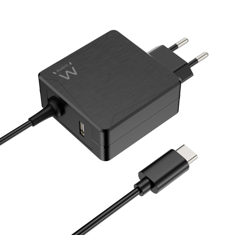 Caricatore a muro USB-C con PD 65W con USB-A agg.